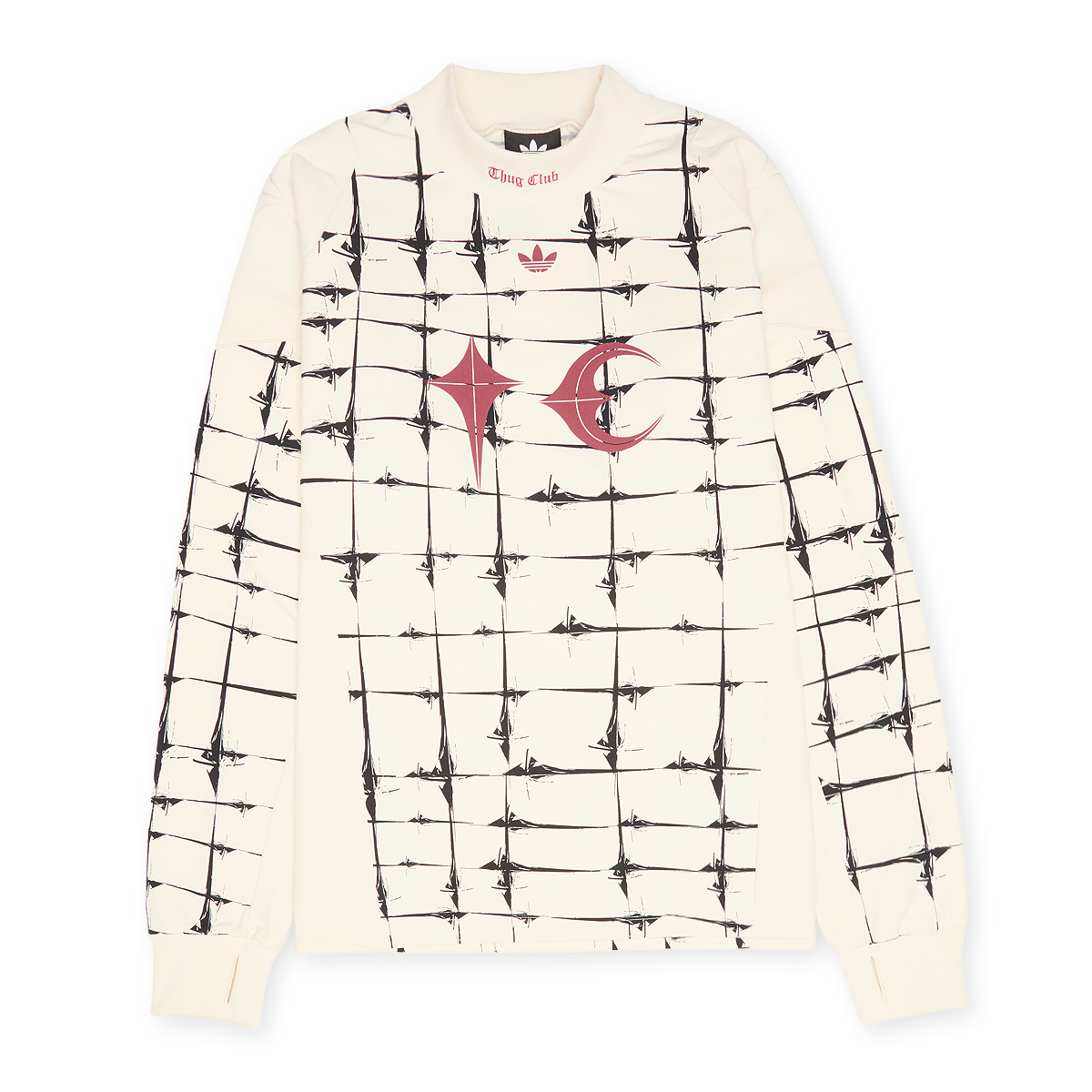 Buy adidas Originals x Thug Club Goalie Tee Longsleeve in beige