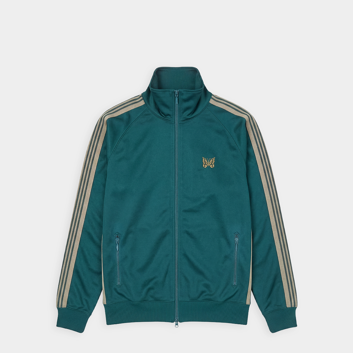 Buy Needles Track Jacket - Poly Smooth in green | SX404-B | solebox