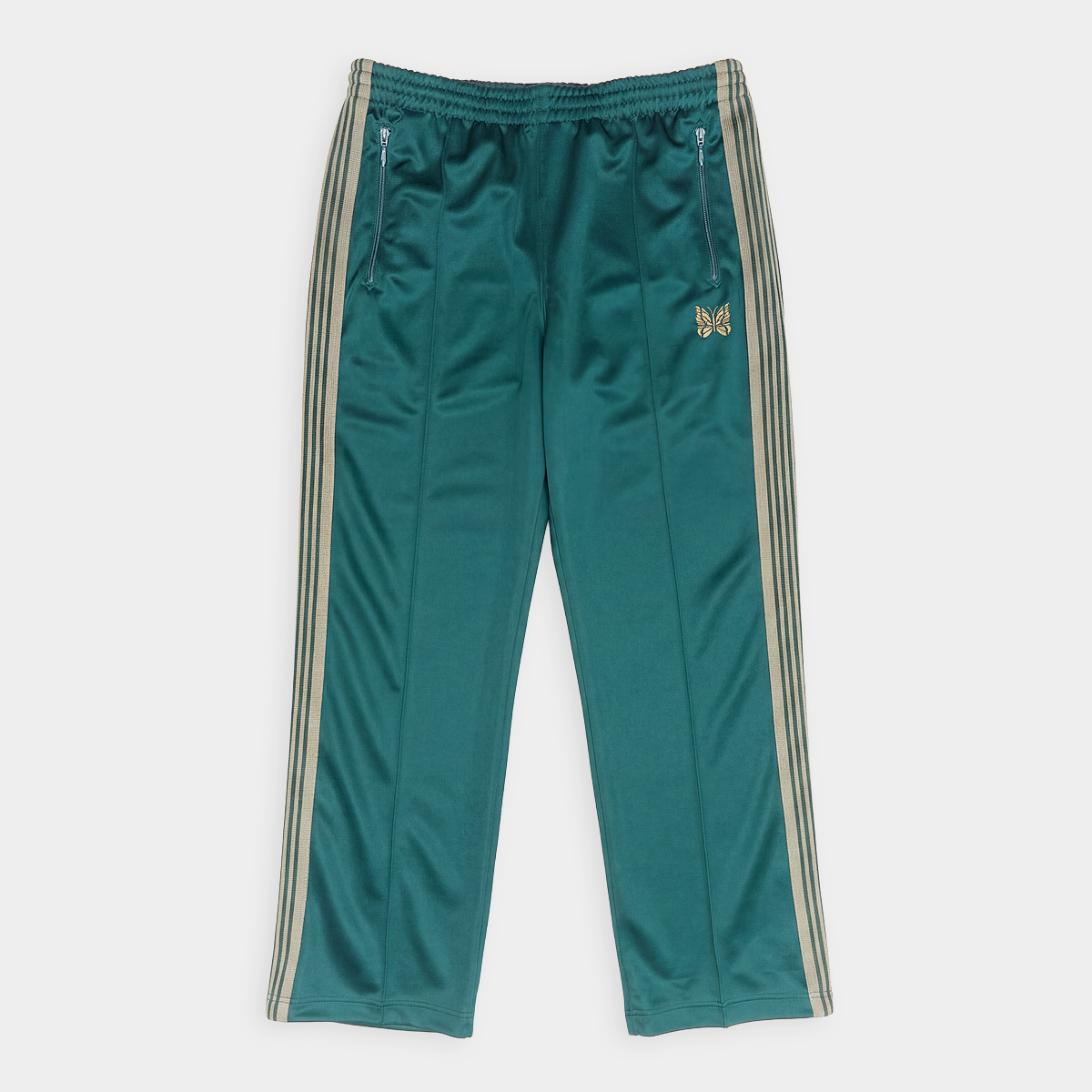 Buy Needles Track Pant - Poly Smooth in green | SX406-B | solebox