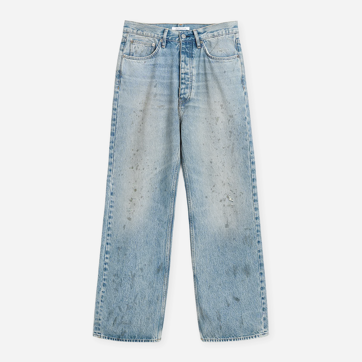SUNFLOWER デニム Buy Sunflower Denim Relaxed Boot in blue | 5154-751 | solebox