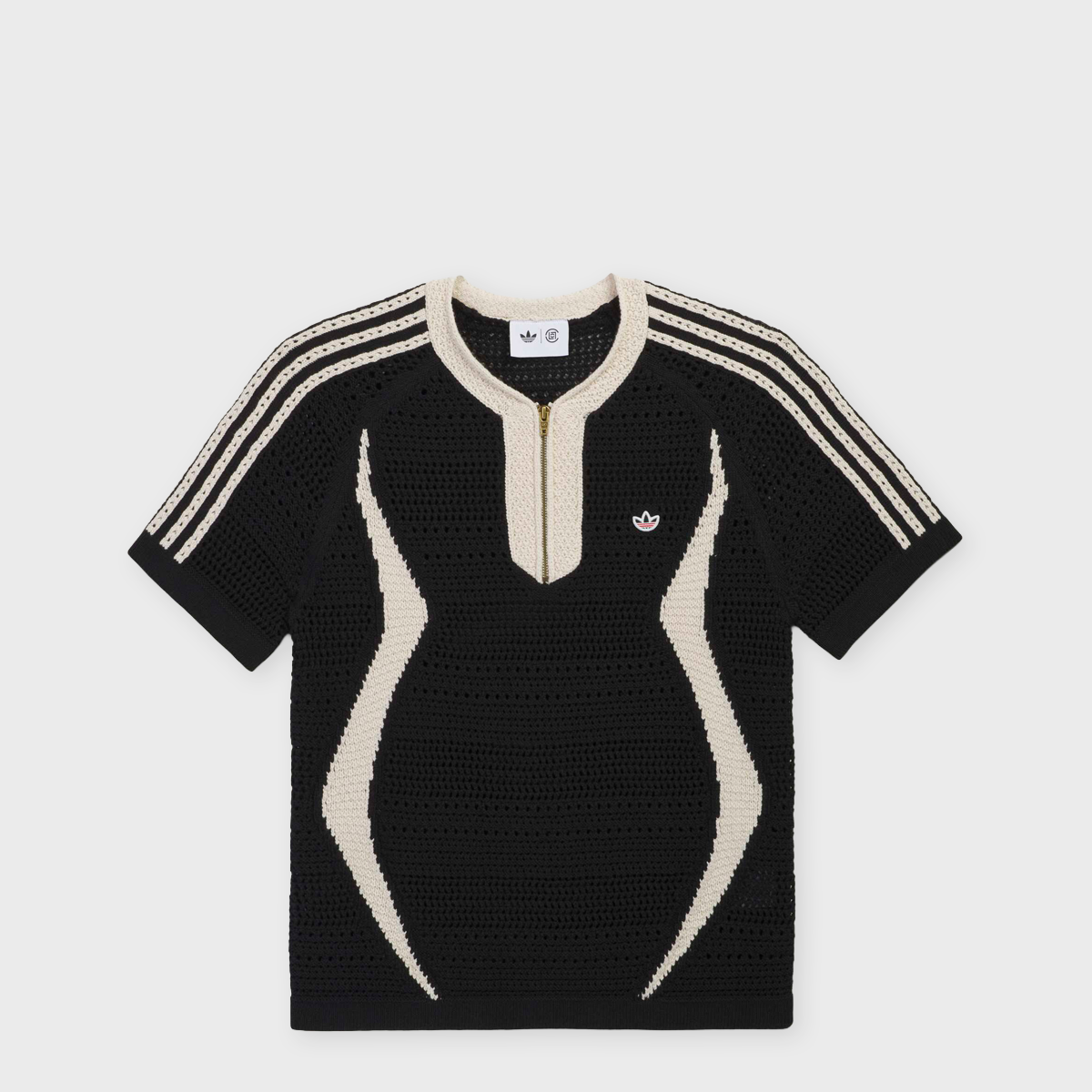 Buy adidas Originals x Clot By Edison Chen Knit Jersey in black
