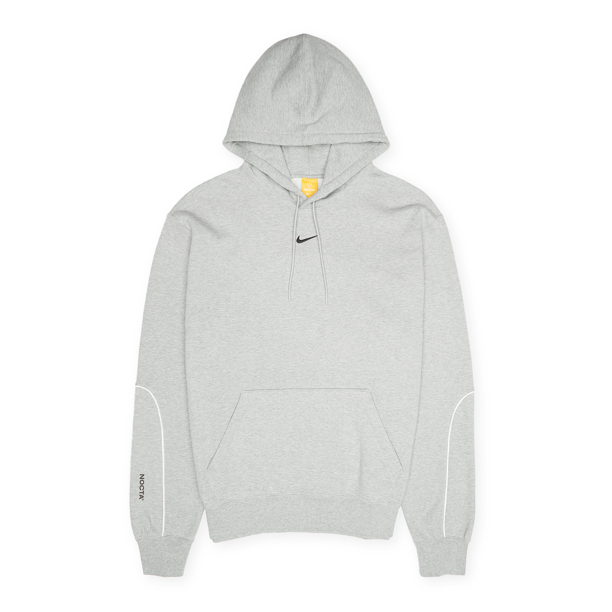 Nike NOCTA グレー パーカー Mサイズ NIKE M NRG NOCTA CS HOODIE FLC DK GREY HEATHER/MATTE SILVER/BLACK