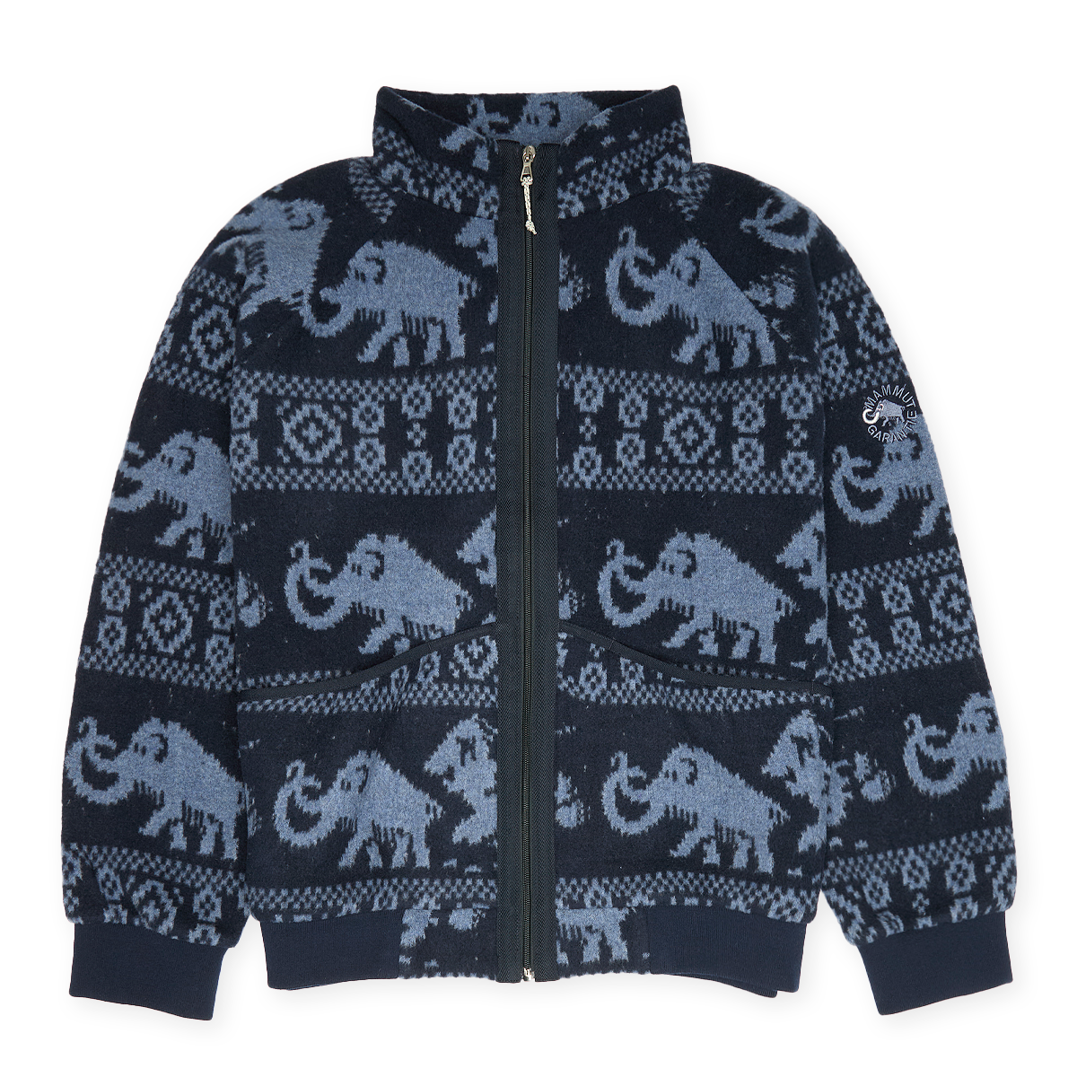 Buy Mammut x Nigel Cabourn Wool ML Jacket in blue | 1014