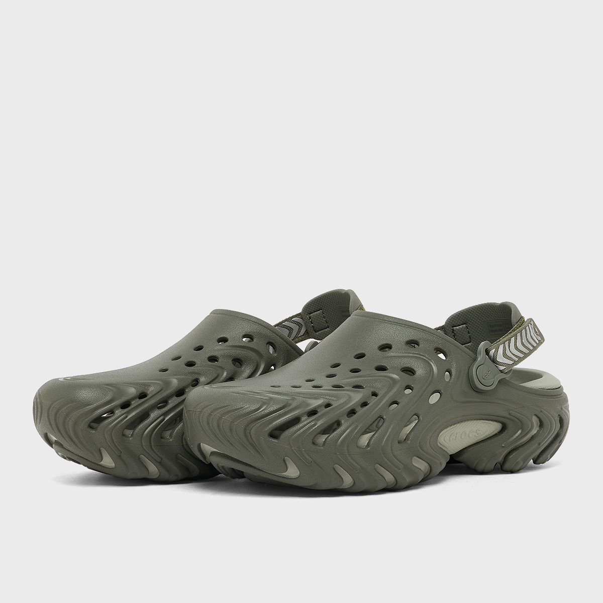 cocoraraです。 Buy Crocs Echo II Chrome in green | 213780-1ZY | solebox