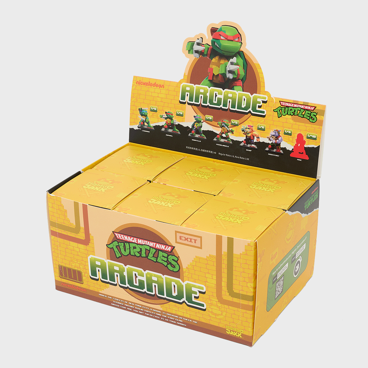 Buy MightyJaxx Arcade: Teenage Mutant Ninja Turtle in yellow