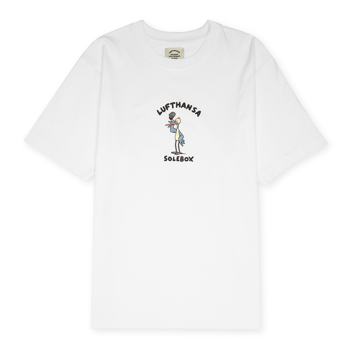Buy solebox x Lufthansa T-Shirt Salute in white | SBXLUFTHANSA
