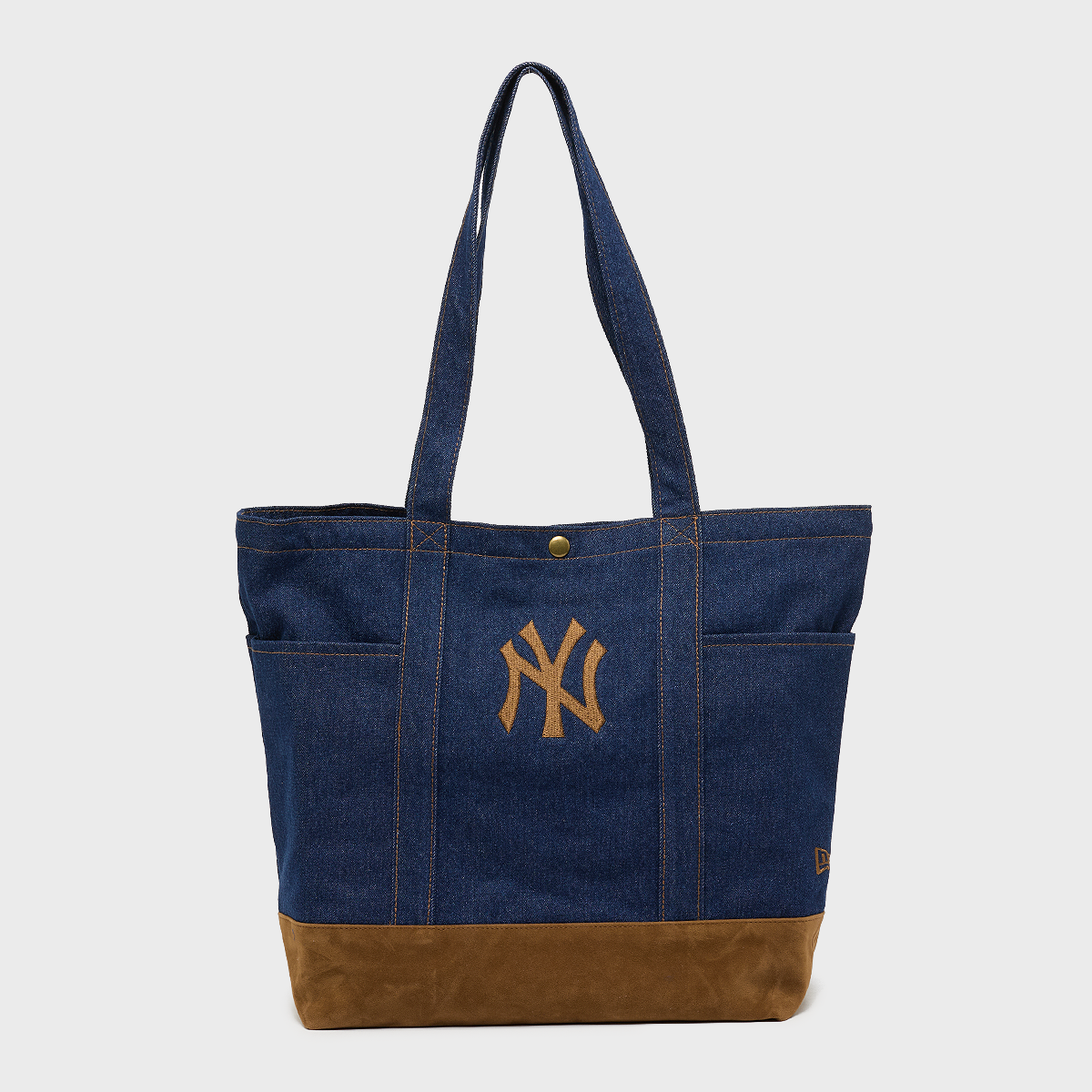 Buy New Era MLB New York Yankees Suede Denim Tote in new york