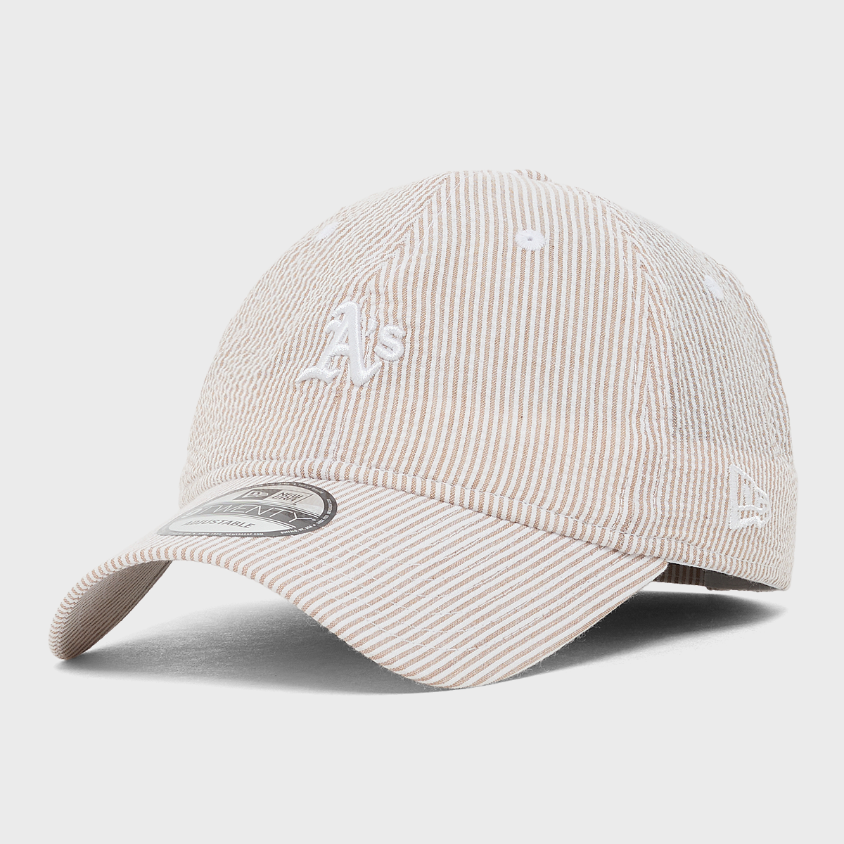 Buy New Era Seersucker 9Twenty® in oakland athletics stnwhi