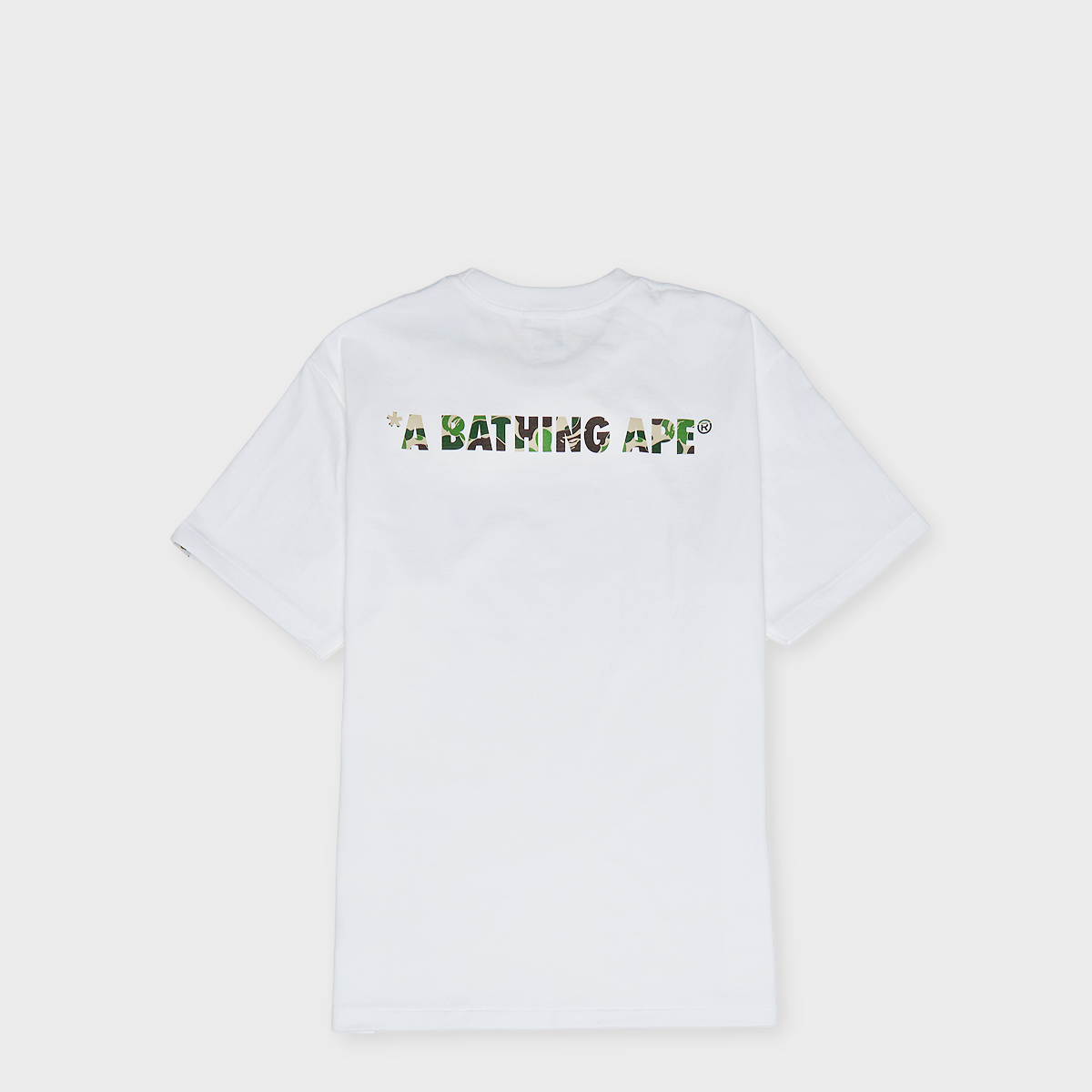 Buy A Bathing Ape ABC Camo One Point Tee M in white x green