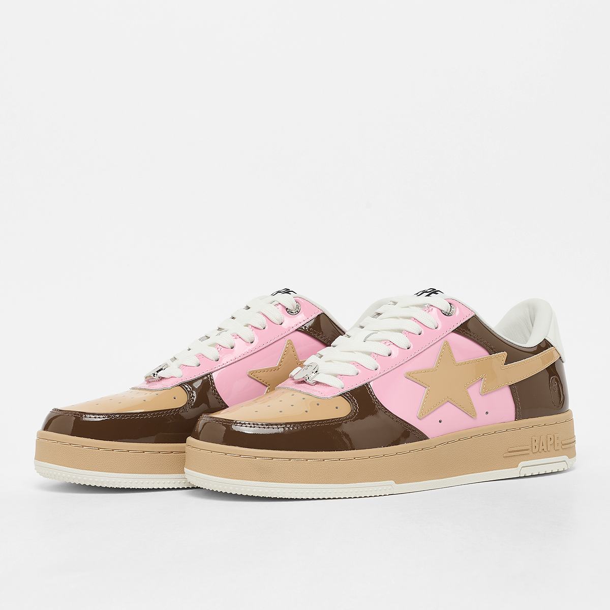 BAPE STA‼︎ coffee/pink/blown Buy A Bathing Ape Bape Sta #6 M2 in brown | 001FWM301306MBRW | solebox