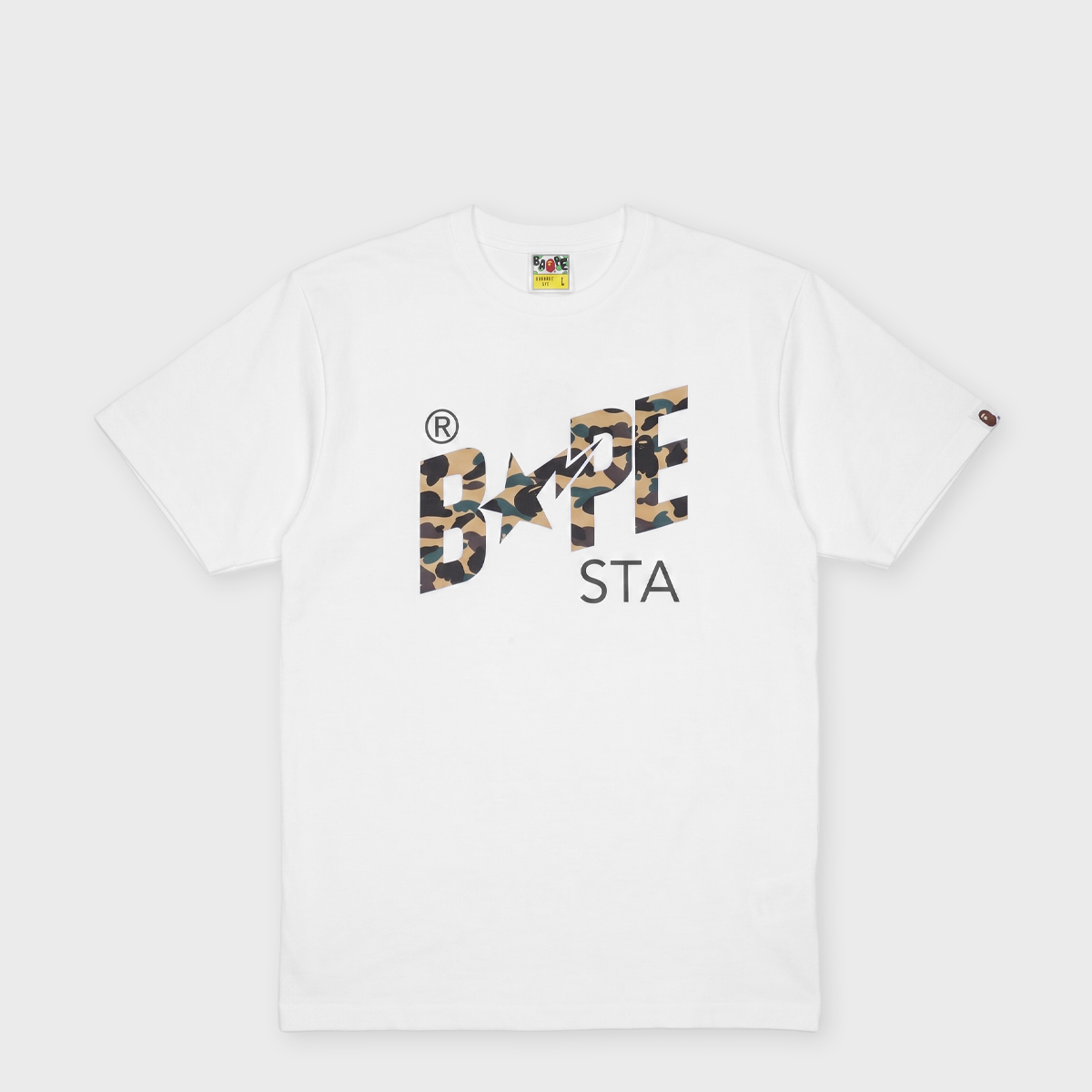 Buy A Bathing Ape 1st Camo Bape Sta Tee M in white