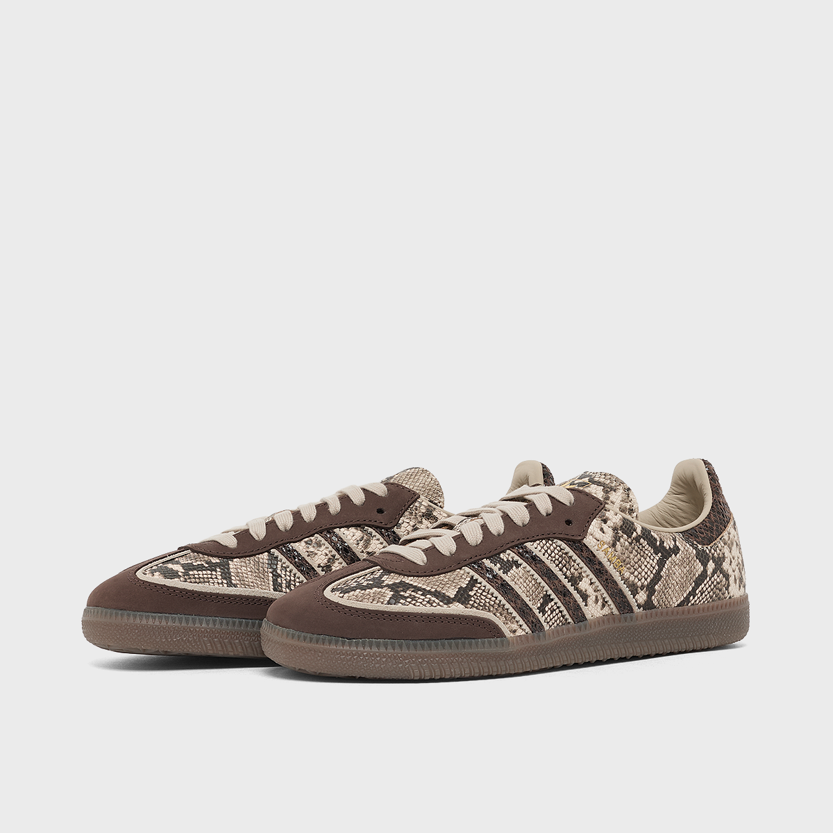 Buy adidas Originals Wmns Samba OG Snakeskin in brown/khaki three