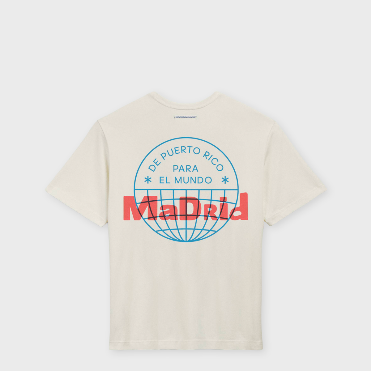 りこ Buy adidas Originals x Bad Bunny Madrid Merch Tee in beige