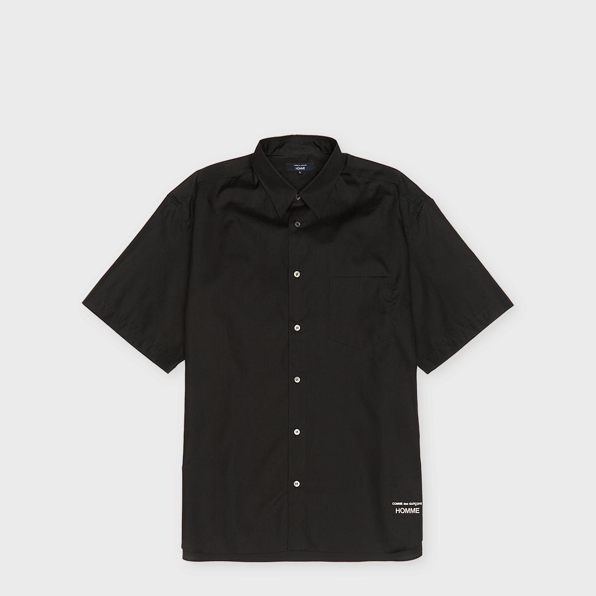 Buy Comme des Garcons Homme Shirt in black | HQ-B103-S26-1 at MBCY