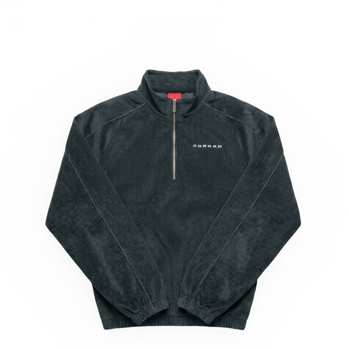Buy Jordan Flight Cord Half-Zip Sweatshirt in grijs | IM9879-010