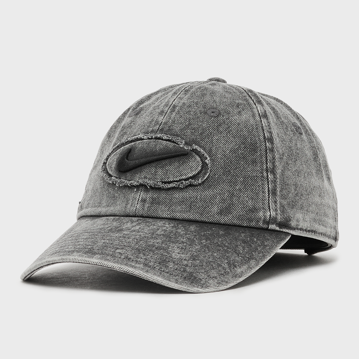 Buy Nike Club Unstructured Denim Patch Cap in anthracite
