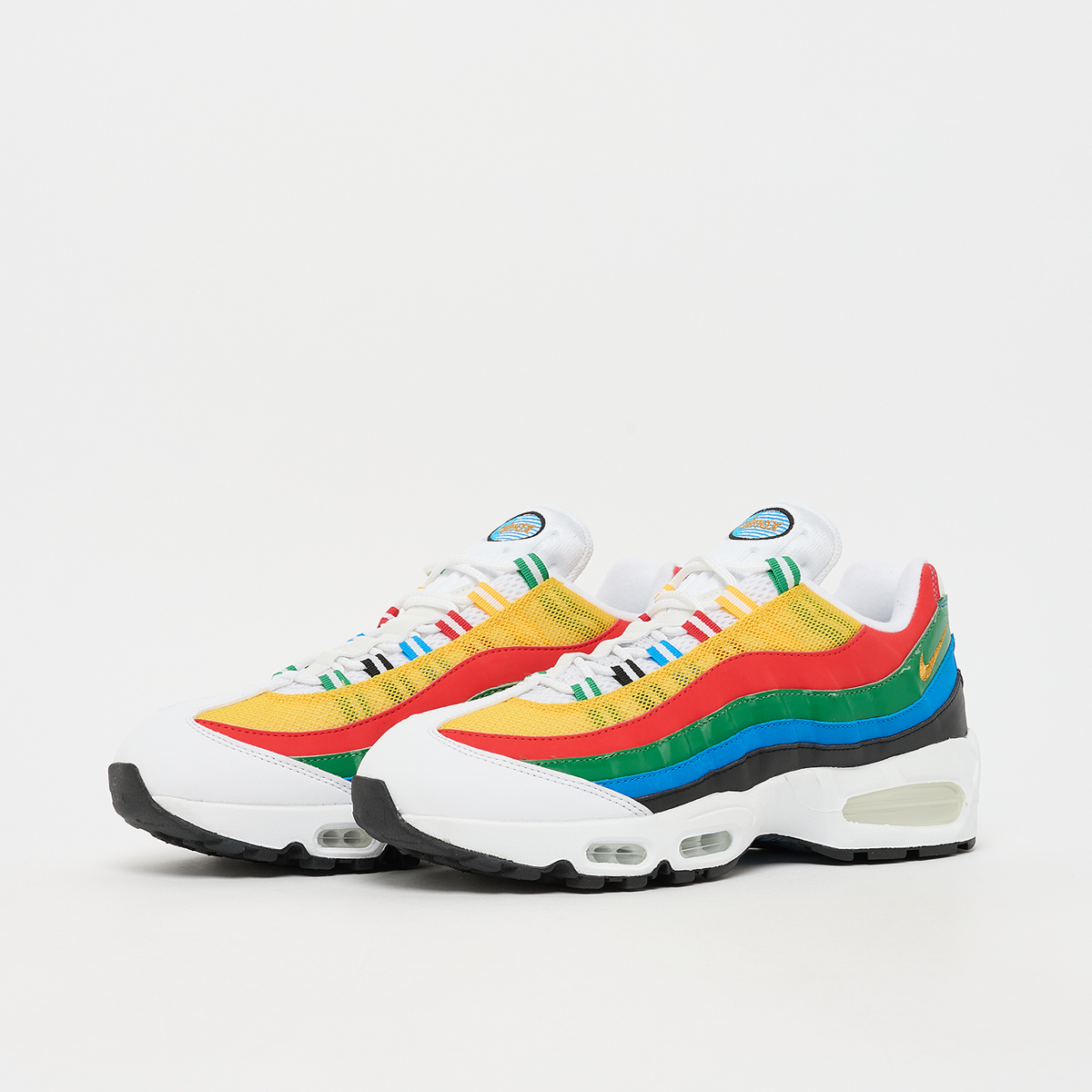 Buy Nike Wmns Air Max 95 BB PRM in white/mtlc gold-chile red-photo 
