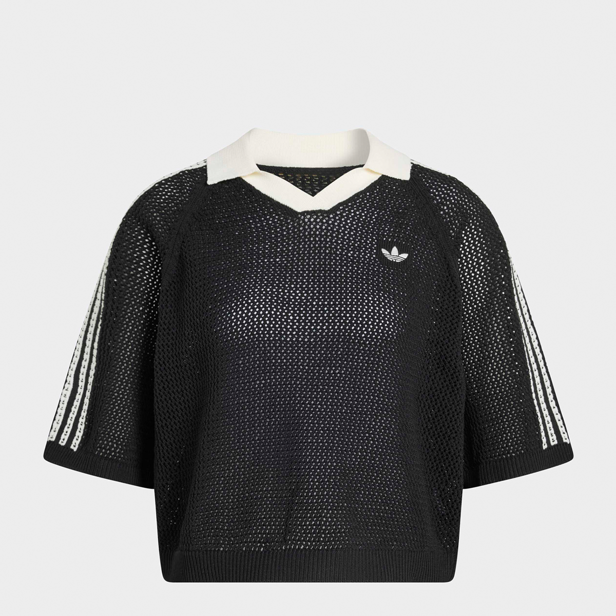 Buy adidas Originals Crochet Polo in black | KC6491 | solebox