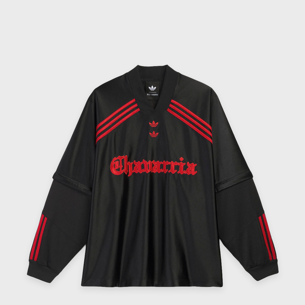 Buy adidas Originals x Willy Chavarria Dazzle LS Jersey in black