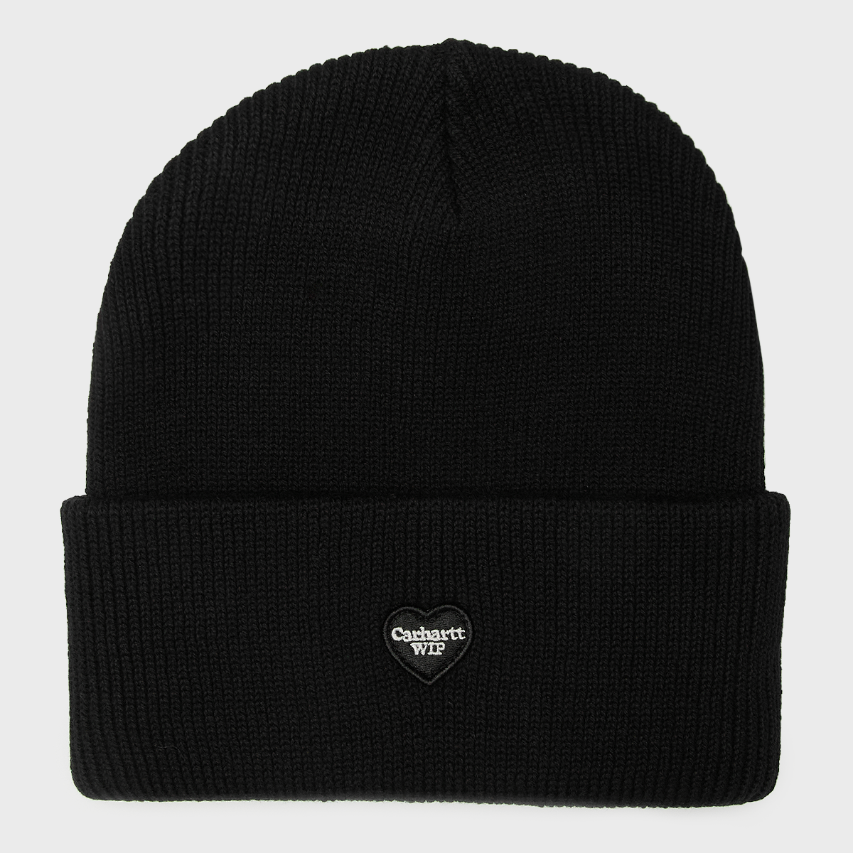 Buy Carhartt WIP Small Heart Beanie in black | I037107-89.XX | solebox