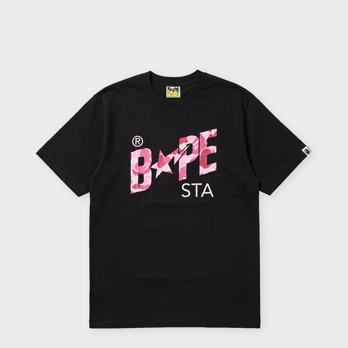 Buy A Bathing Ape ABC Camo Bape Sta Tee in black