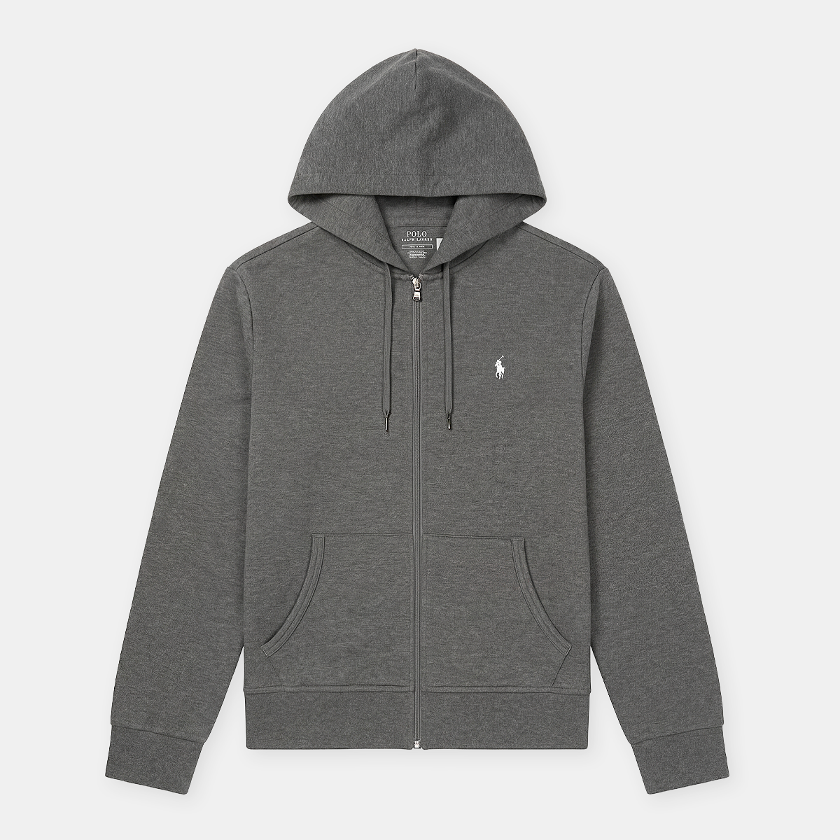 Buy Polo Ralph Lauren Double Knit Full Zip Hoodie in multi-colour 