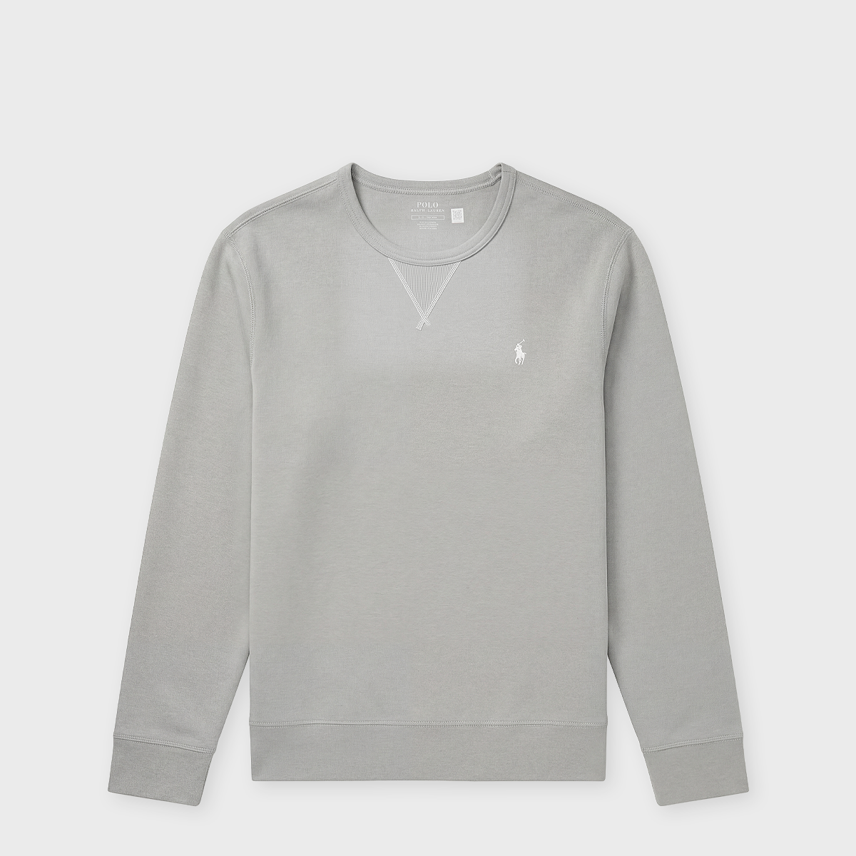 Polo Ralph Lauren ストライプスウェット Buy Polo Ralph Lauren Double Knit Sweatshirt in grey