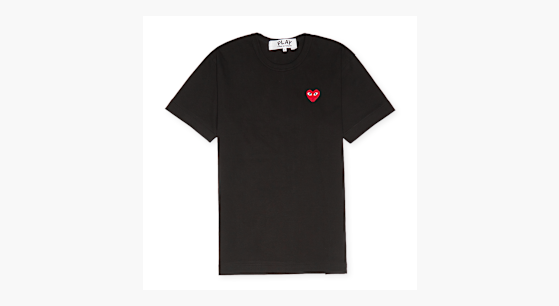 Buy Comme des Garcons Play Big Red Heart Logo T-Shirt in