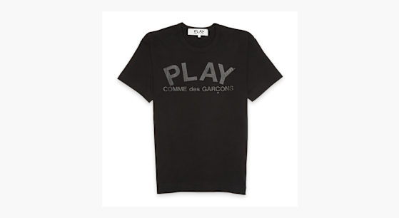 Buy Comme des Garcons Play T-Shirt in black | P1T188-1 at