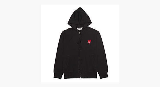 Buy Comme des Garcons Play Play Heart Sweatshirt black Play Two