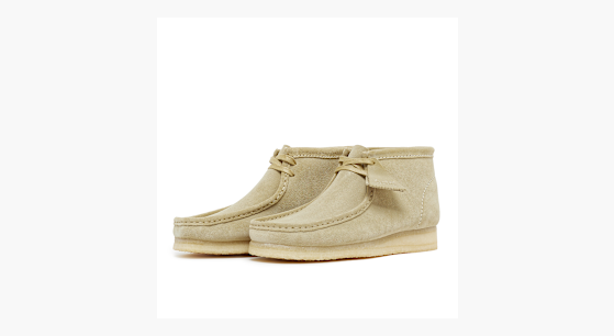 Buy Clarks Originals Wallabee Boot in beige | 26155516 at