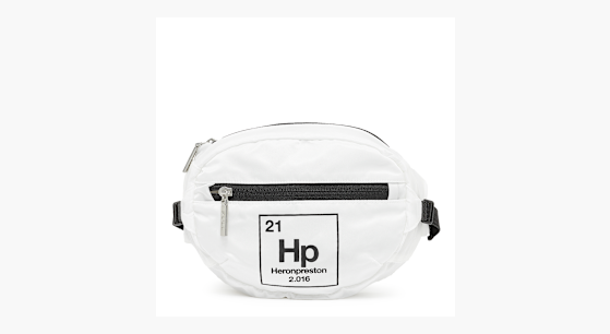 HERON PRESTON ホワイトショルダーバッグ Buy Heron Preston Fanny Pack Patch in white