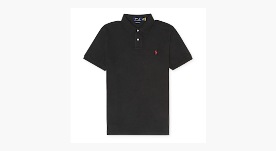 Buy Polo Ralph Lauren Polo Shirt in black | 710782592001 at solebox