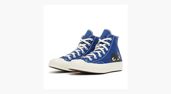Blue Quartz Blue Converse With Heart Blue Quartz Converse Comme