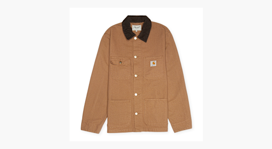 Carhartt MICHIGAN COAT ブラウン Mサイズ コーデュロイ襟 Buy Carhartt WIP Michigan Coat in brown | I031519-00S02 at