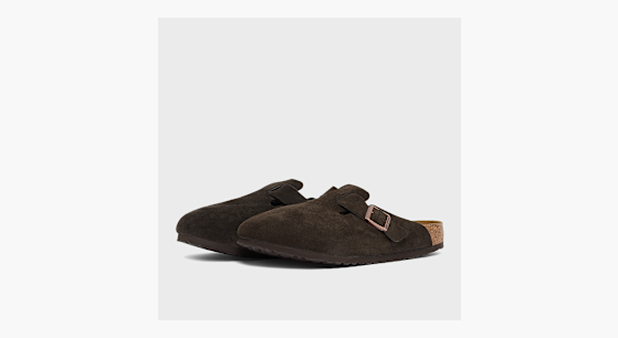 Buy Birkenstock Boston SFB VL in brown | 660461 | solebox