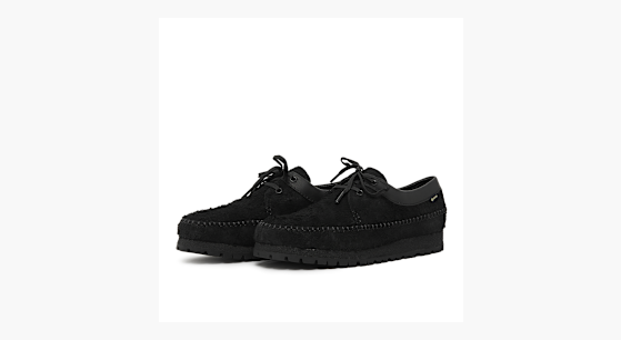 靴 CLARKS ORIGINALS x Haven Weaver GTX UK8 Moccasins with Sole: Haven x Clarks Originals Weaver GTX