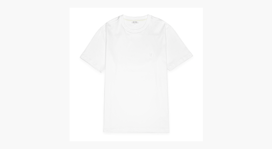 Tシャツ・カットソー NOT4NERD Pyramid Symbol TShirts White J1TS022BWH Buy Norse Projects Johannes Organic N Logo T-shirt in white