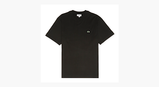 Tシャツ・カットソー LACOSTE Men T-shirt Black TH7318 031 Lacoste Classic Men's T-Shirt Black TH7318-00-031 | FOOTDISTRICT