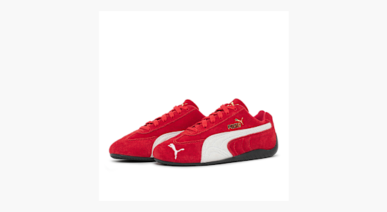 PUMA SPEEDCAT レッド　23cm PUMA SPEEDCAT OG PUMA RED-PUMA WHITE（プーマ スピード