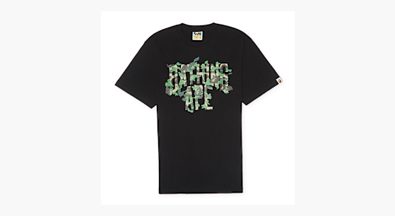 【A BATHING APE】6色展開 ABC CAMO NYC LOGO TEE 要在庫確認 ABC CAMO NYC LOGO TEE | bape.com