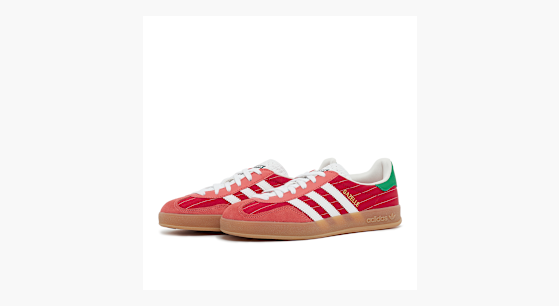 Buy adidas Originals Gazelle Indoor in rot | IF9641 at solebox
