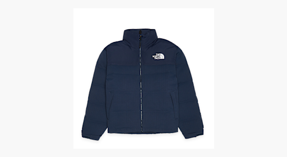 Buy The North Face 92 Ripstop Nuptse Jacket in blue | NF0A86ZQ8K21