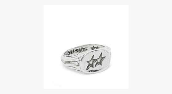 Buy TwoJeys Superstar Signed Ring in silver RBS102 at solebox