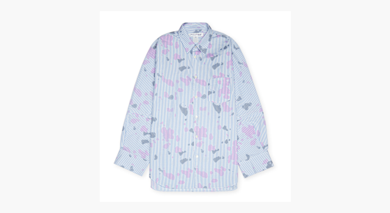Buy Comme des Garcons Shirt Woven Shirt in blue | FM-B054-S24-1 at