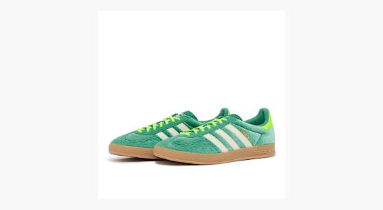 Buy adidas Originals Gazelle Indoor in green | JI2715 at solebox