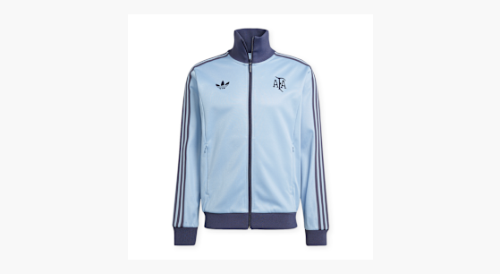 Buy adidas Originals Argentina Anniversary Track Jacket in blue