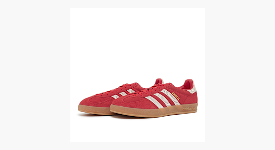 Buy adidas Originals Gazelle Indoor in red | JI2756 at solebox