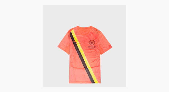 Buy PUMA x KidSuper Manchester City FC Jersey Replica in orange