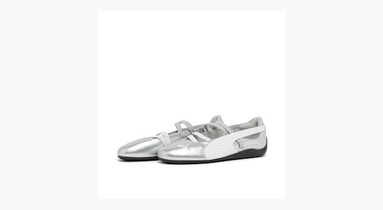 Buy PUMA Wmns Speedcat Ballet Metallic in silver | 401581-01